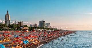 Отель Twin Towers Batumi Батуми Двухместный номер Делюкс с 1 кроватью и видом на море-6